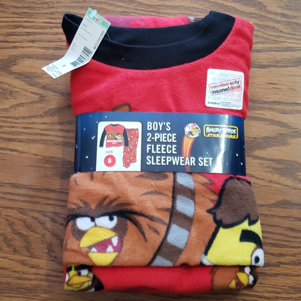 Kids fleece pajama set, NWT